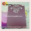 Rectangle lace laser pearl paper pocket wedding cards invitation design wine red