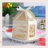 Gift box wedding laser cut Rose Design Chocolate Packaging Boxes for happy wedding