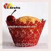 5*8*5cm cupcake wrappers pearl paper laser cut decorative cupcake wrappers