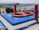 Commercial Grade PVC Inflatable Volleyball Court Fire Retardant