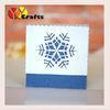 Snowflake wedding gift boxes white Christmas favor spilt design