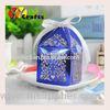 Metallic blue favour boxes for wedding high quality popular wedding gift boxes