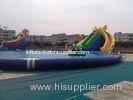 Durable Inflatable Water Park Swimming Pools With Waterslides