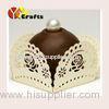 Fancy lovely 3.5*3.5cm small chocolate packaging bag wedding packing candy bag