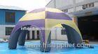 Large 26' Inflatable Colorful Inflatable Spider Dome With Strong 6 Legs Frame