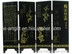 Popular folding screen for office desk decor