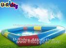 10M Long Blow Up Ring Swimming Pool / Rectangular Inflatable Kiddie Pool