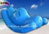 Blue Funny Single Inflatable Water Games Totter For Adult And Kids 3.6m1.2m