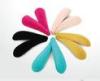 Black / Pink Decorative Velvet Hanger Shoulder Pads 150*45*40mm