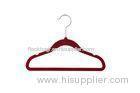 Red / Pink / Blue 300mm childrens coat hangers For Coat / Jacket / Suits