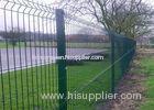 Professional Plastic Coated Garden Wire Mesh Fencing With Heavy Steel Structure