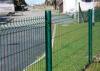 Custom PVC Welded Wire Mesh Fencing 200mm x 50mm For Road Airport