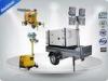 Air - Cooled Telescopic Light Tower / Manual Trailer Mounted Light Towers