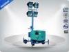 60Hz Single Phase Portable Mobile Light Tower Rental With Diesel Generator