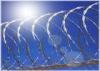 Hot Dip Galvanized Barbed Wire Single Coiled Razor Wire Mesh Fence 900mm Diameter