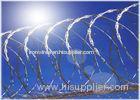 Hot Dip Galvanized Barbed Wire Single Coiled Razor Wire Mesh Fence 900mm Diameter