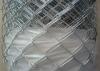 Cyclone Wire Mesh Chain Link Fencing 50mm For Airports / Expressway