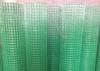 Professional Green PVC Coated Wire Mesh Panels 22 Gauge Rust - Resistant