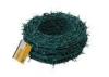 Great Toughness Green PVC Coated Razor Barbed Wire For Private Area Fencing