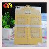 Newest gatefold gold color wedding favor invitation cards for wedding and party decoration
