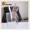 Butterfly wine glass place card holders for wedding party / Birthday