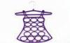 Popular Dress Shaped Wardrobe Space Saver Hangers Purple For Home