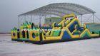 Colorful Giant Inflatable Obstacle Courses Inflatable Combo For Kids Games