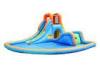 OEM Home Indoor Commercial Inflatable Slides With Swimming Pool