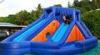 Double Lane Commercial Inflatable Slides Waterproof Water Bounce Slide