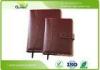 Embossing / Hot Stamping Cover Finish PU Leather Custom Business NotebooksCustomized