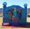 Full Printing Frozen Inflatable Bounce Houses PVC Coated Material