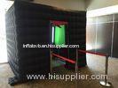 Cool Black Inflatable Event Tents Customized Inflatable Photo Booth Enclosure