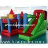 Kids Jumping Castle Inflatable Bounce Houses With Slide / Tunnel