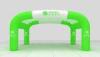 Outside Inflatable Arch Tent / Advertising Booth With Logo Printing