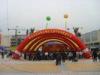 Red Inflatable Advertising Tent / Inflatable Arch For Outside Party