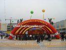 Red Inflatable Advertising Tent / Inflatable Arch For Outside Party