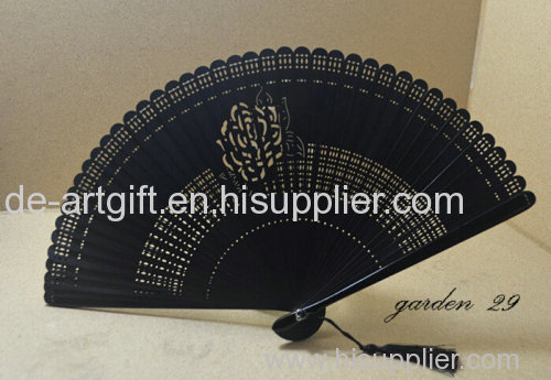 Plain paper chinese fan for wedding