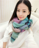 oversize plaid shawl scarf wholesale scarf pashmina scarf