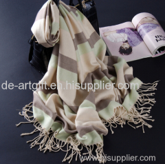 Woven woolen wool cashmere scarf