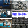 Used Tire Baler with automatic baler machine