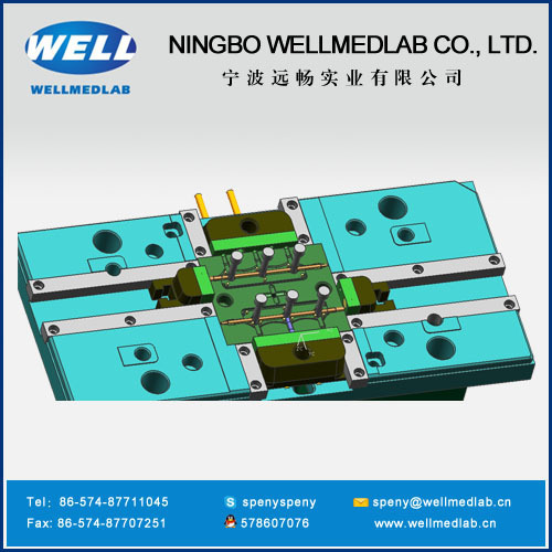 Manifold plastic injection molding