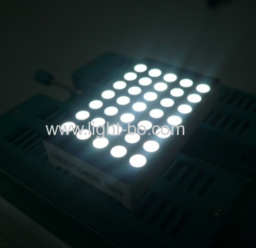 Ultra Red 5 x 7 LED Dot Matrix LED Display 3mm for Elevator position indicator