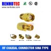 factory wholesale selling male female RP SMA connector with gold plated 10pcs per pack