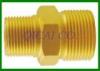 Brass LPG Gas Stove Connector with Inlet thread 3/4 - 14NPT M33 2