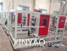 Automatic Plastic pipe cutting machine for pipe extrusion line Working by saw blade