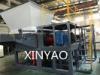 PE PVC pipes ABS Nylon Rod Wood Waste Shredder Machine / Plastic Recycling Equipment