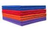 Colorful Folding PE sponge gymnastics panel mats / extra thick exercise mat