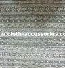 50 Inch Custom Eyelet Net Lace Fabric Dress Durable With Normal Dyeing