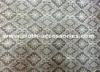 Patterned Embroidered Net Lace Diamond Shaped / Geometric 100 Cotton Lace Fabric