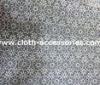 Embroidered 100 Cotton Net Lace Fabric Colorfast Eco - Friendly Dyeing